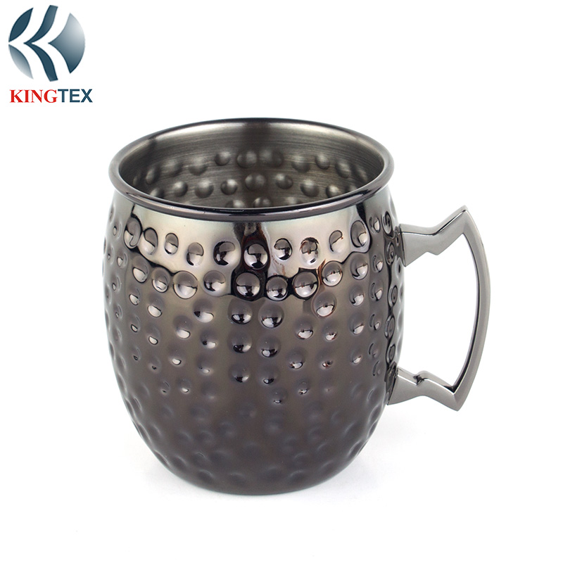 Cocktail Mug with Copper/Black Gold Plated Stainless Steel KINGTEXBAR MG099