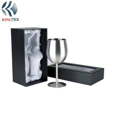 Wine Bar Set Gift Box, Family Reunion/Restaurant Mirror Stainless Steel Wine Cup KINGTEXBAR BS316