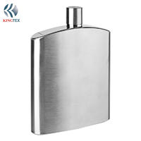 8OZ Hip Flask with Stainless steel  for Drinking of Alcohol  KINGTEXBAR HF058