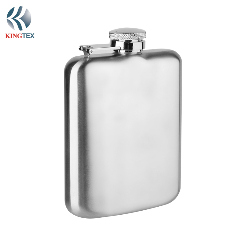 6OZ Hip Flask with Stainless steel  for  Drinking of Alcohol KINGTEXBAR HF153
