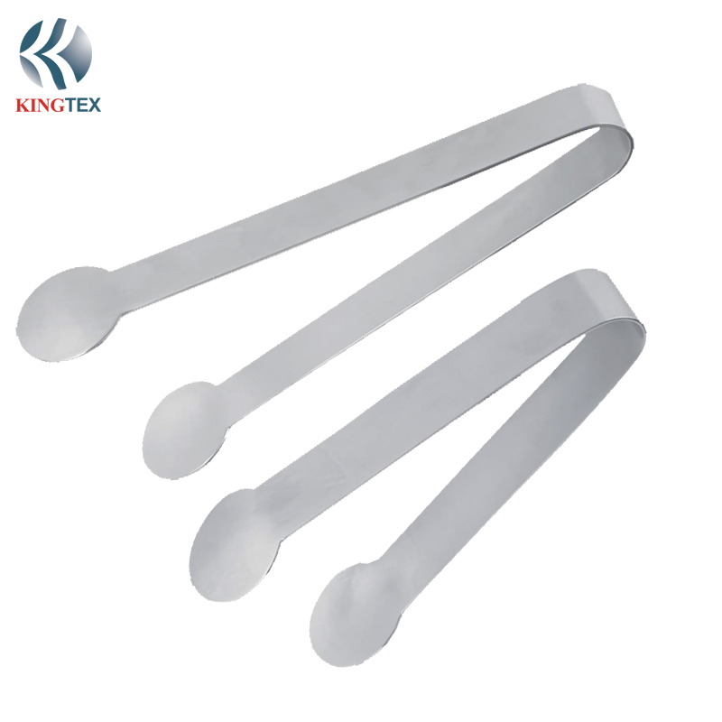Bar Ice Tongs, Professional Manufacturer Wholesale Kitchen Accessories Stainless Steel Ice Tongs KINGTEXBAR IT022