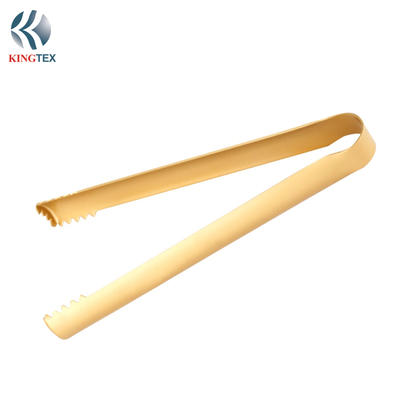 Stainless Steel Ice Tongs, Factory Wholesale Gold Plated The Bar/ Home Supplies Ice Tongs KINGTEXBAR IT050
