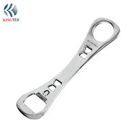 Bottle Opener with Both Ends Open and Stainless Steel  KINGTEXBAR OP027