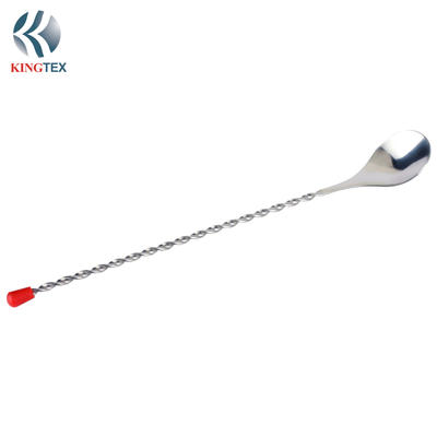 Long Handle Mixing Spoon New Stainless Steel Creative Coffee/Cocktail Spoon KINGTEXBAR SP065