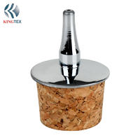 Liquid Pourer with Stainless Steel and Cork for Wine KINGTEXBAR WP019