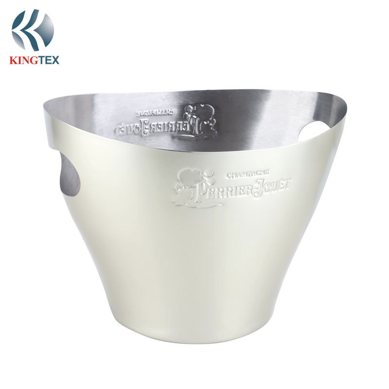 Ice Bucket with Custom Made Logo Stainless Steel KINGTEXBAR IBS160