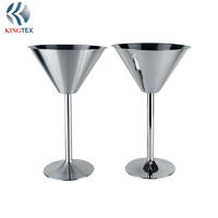 Wine Cup with Stainless Steel Martini KINGTEXBAR MG011
