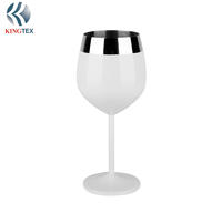 6OZ Champagne Flute with Stainless Steel KINGTEXBAR MG020