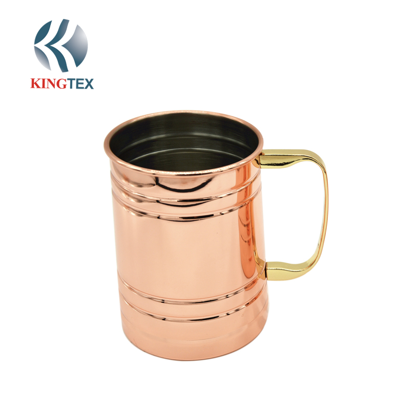 20OZ Mugs with  Copper Plating Stainless Steel  KINGTEXBAR MG062