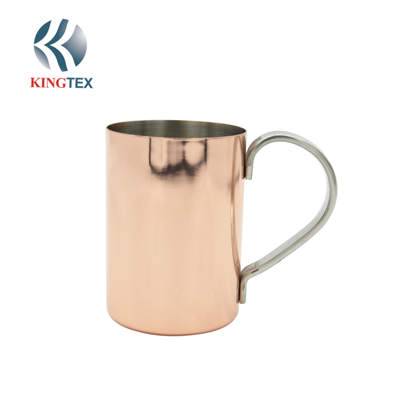 350ML Copper mug with  stainless steel KINGTEXBAR MG053