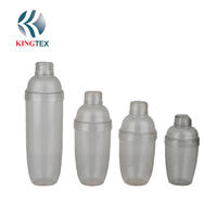Cocktail Shaker with Customized Size High Quality Plastic KINGTEXBAR CS115