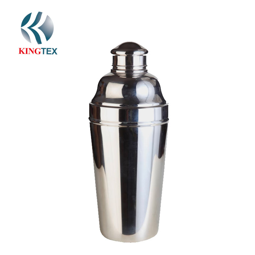 700ml Professional Cocktail Shaker with Stainless Steel KINGTEXBAR CS088
