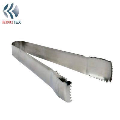 Candy Ice Tongs, Kitchen Stainless Steel Food Serving Tongs KINGTEXBAR IT029
