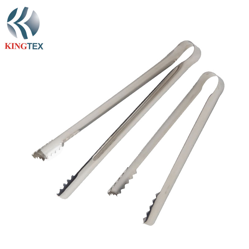 Multi-functional Ice Tongs,  BBQ/Candy/Cake Stainless Steel Tongs KINGTEXBAR IT017