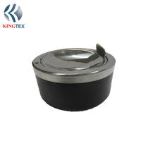 Stainless Steel Ashtray, Cigarette Ashtray for Indoor or Outdoor Use KINGTAXBAR AS029