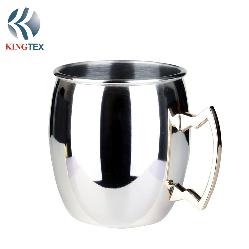 Tea Cup Factory Branded Chinese Stainless Steel Beer Mug KINGTEXBAR MG080