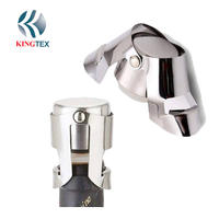 Stainless Steel Sealed Wine Bottle Stoppers with Inner Rubber Seal Leakproof KINGTEXBAR WP015