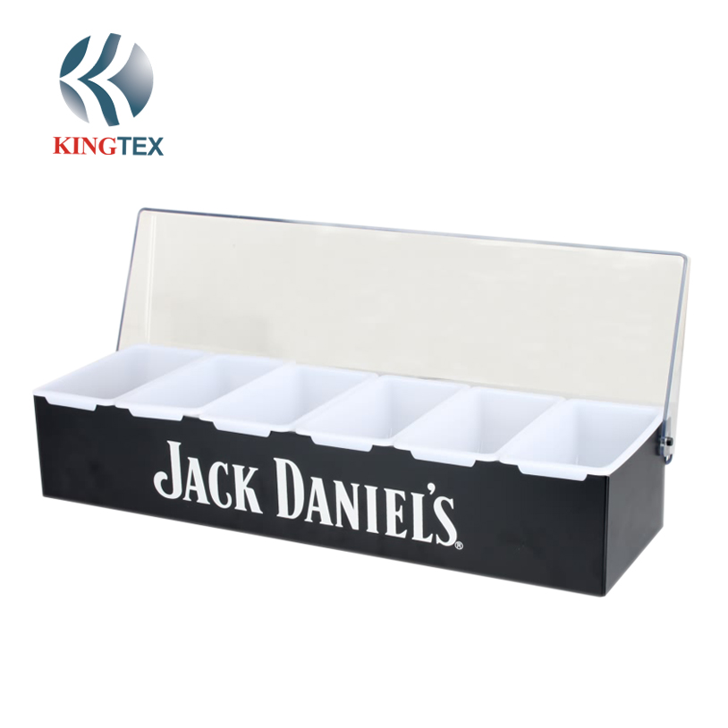 Condiment  container with FDA approved stainless steel KINGTEXBAR CN016